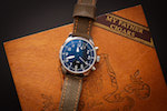 Red Rock Straps Custom Canvas Watch Strap on A-13A Watch