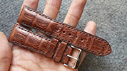 Two One Four Straps - Brown Watch strap