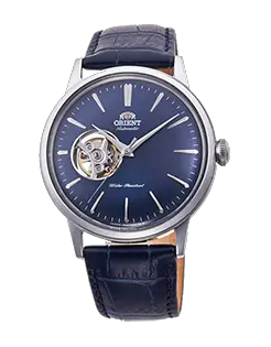 Orient Bambino Open Heart - Blue dial - Stainless Steel Case - RA-AG0005L10A