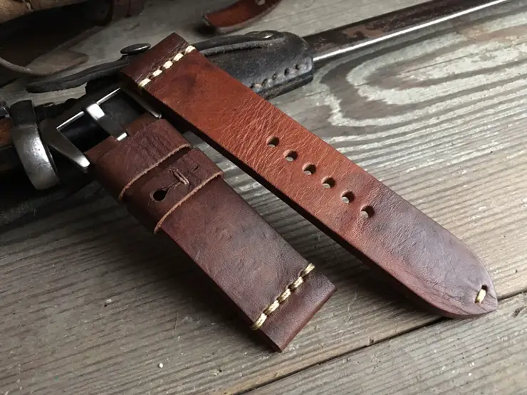 Vintage Ammo Watch Strap by the StrapSmith