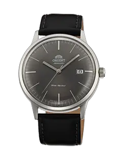 Orient Bambino Gen 2 Version 3 - Graphite grey dial with stainless steel case - Model number -FAC0000CA0