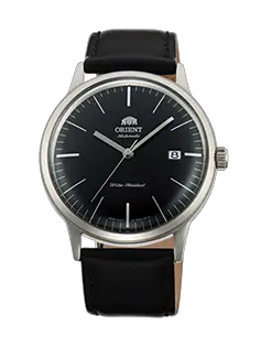 Orient Bambino Gen 2 Version 3 - Jet Black dial with stainless steel case - Model number FAC0000DB0