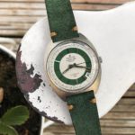 Two-Stitch Straps - Reversed Leather Green