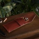 Oak & Honey Custom Leather Single Watch Pouch