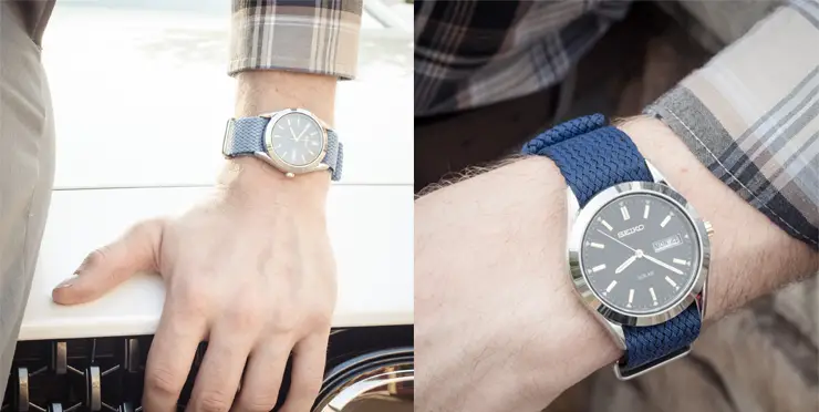 Clockwork Synergy Perlon NATO Strap