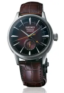 Seiko Presage Cocktail Time -Black Dial Power Reserve - SSA393